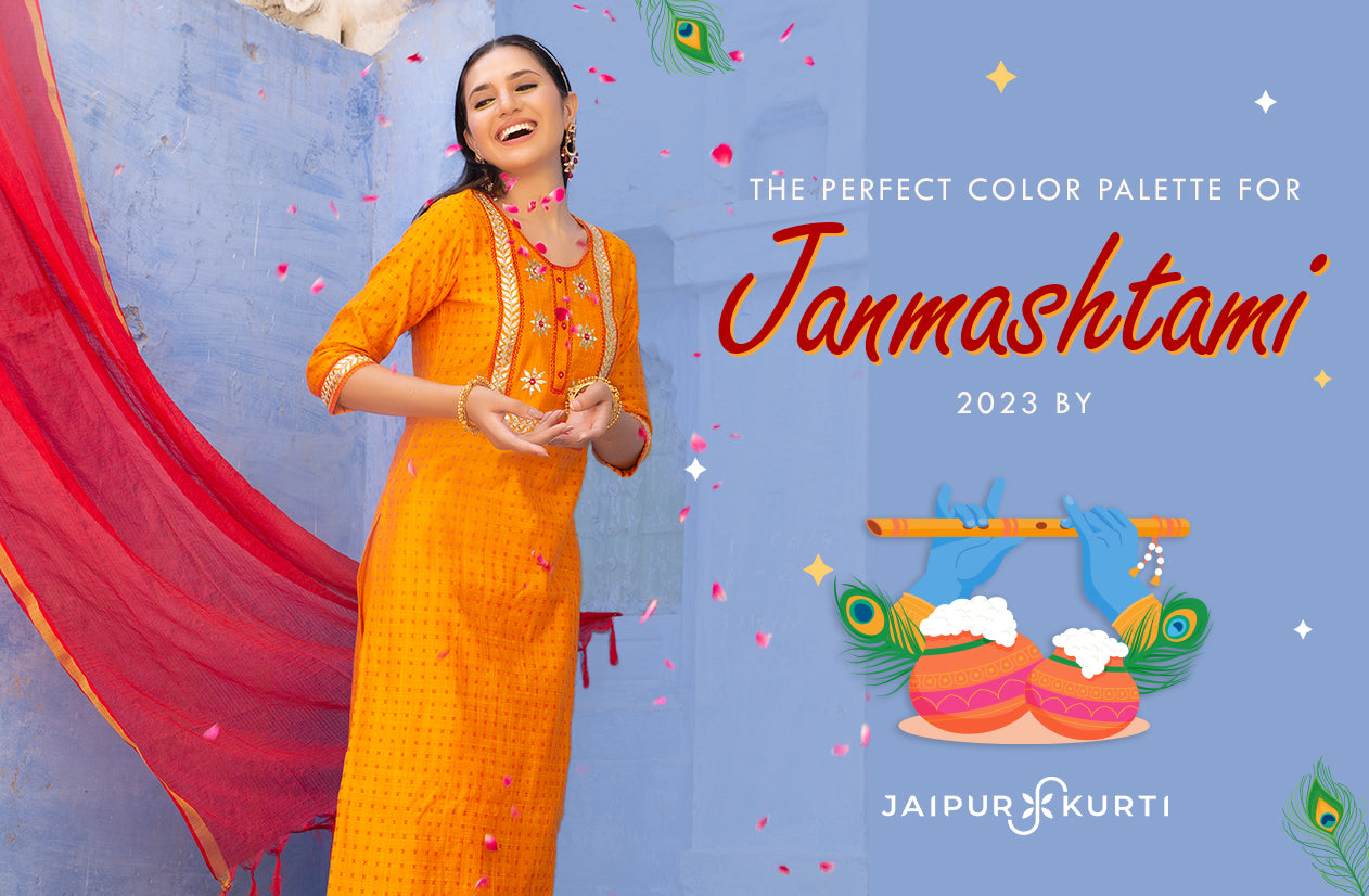 The Perfect Color Palette For Janmashtami 2023