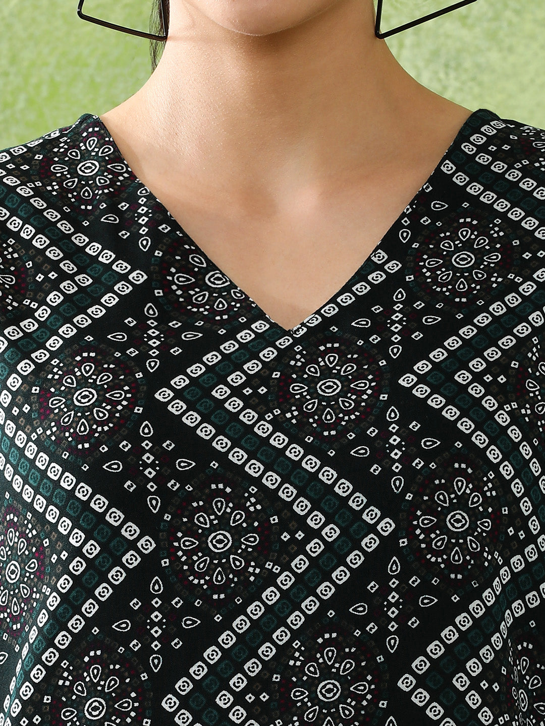 Floral Printed Straight Kurta