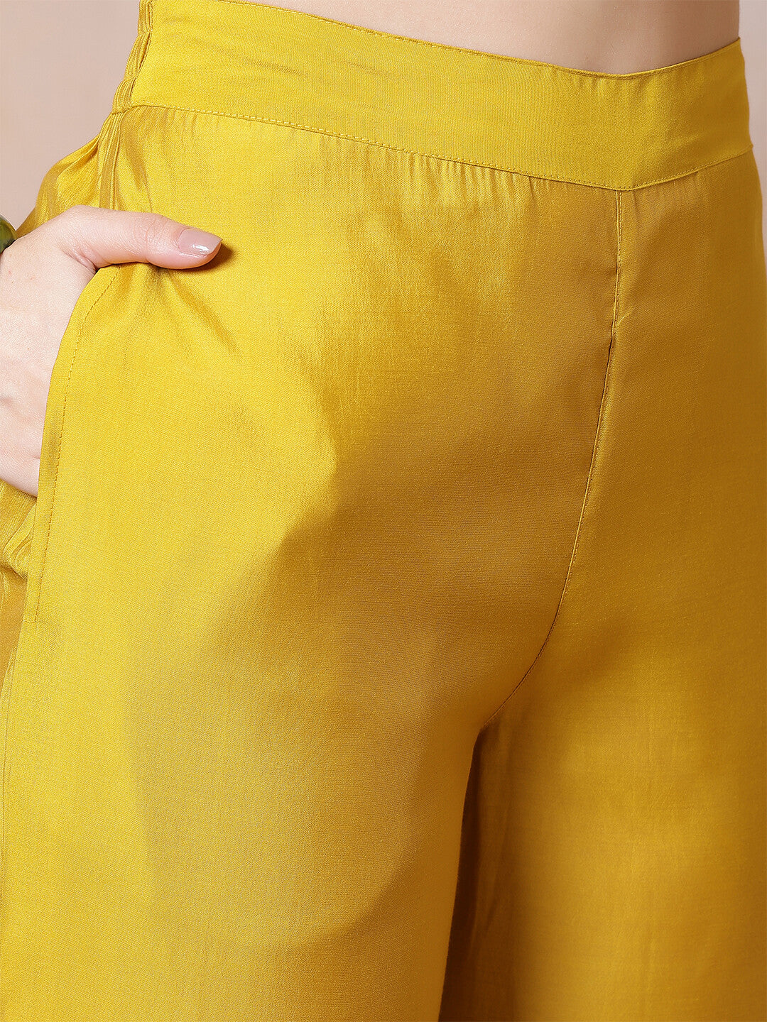 Floral Embroidered Straight Kurta & Trousers Sets