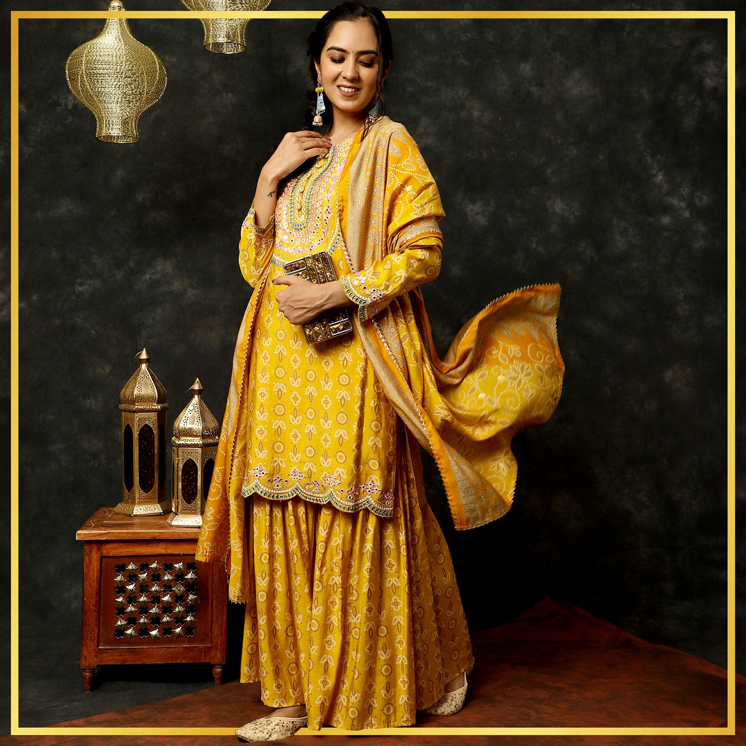 haldi dress for women | Jaipur Kurti