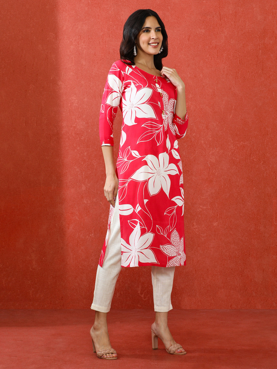 Women Floral Printed Kurta