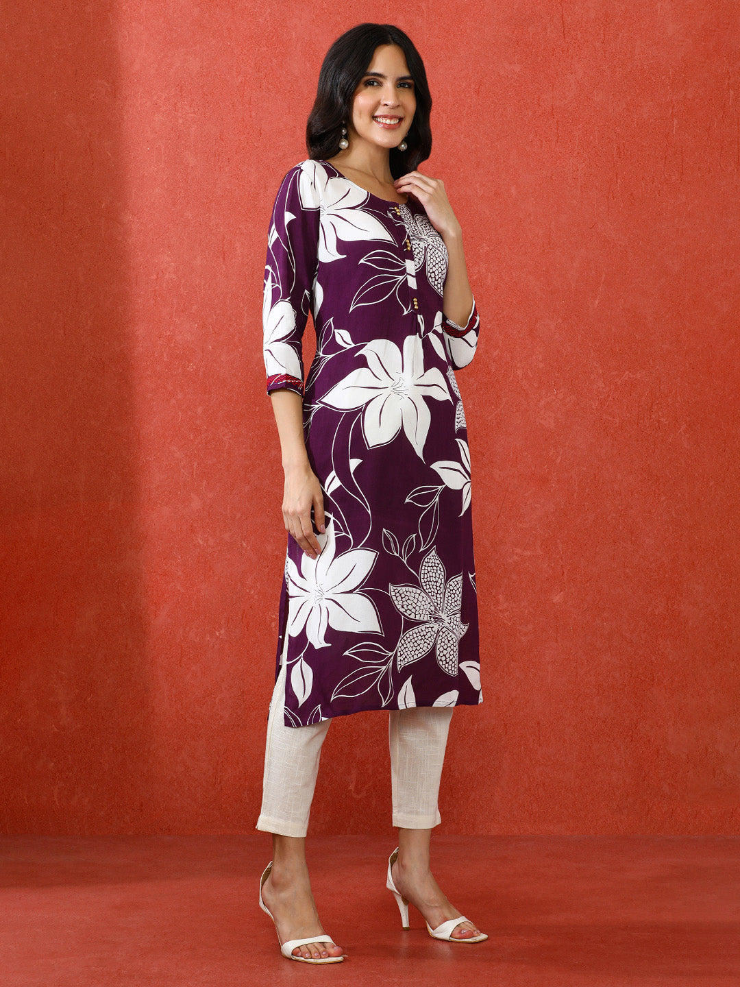 Women Floral Printed Kurta