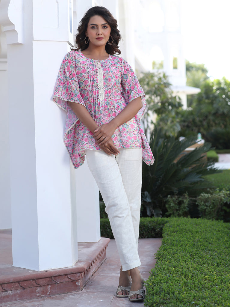 Buy Jaipur Kurti Women Off White Trousers  Trousers for Women 2039871   Myntra