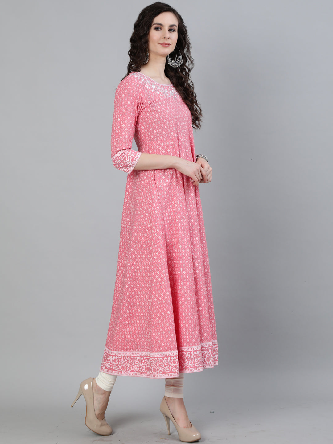 ethnic pink kurta at special price