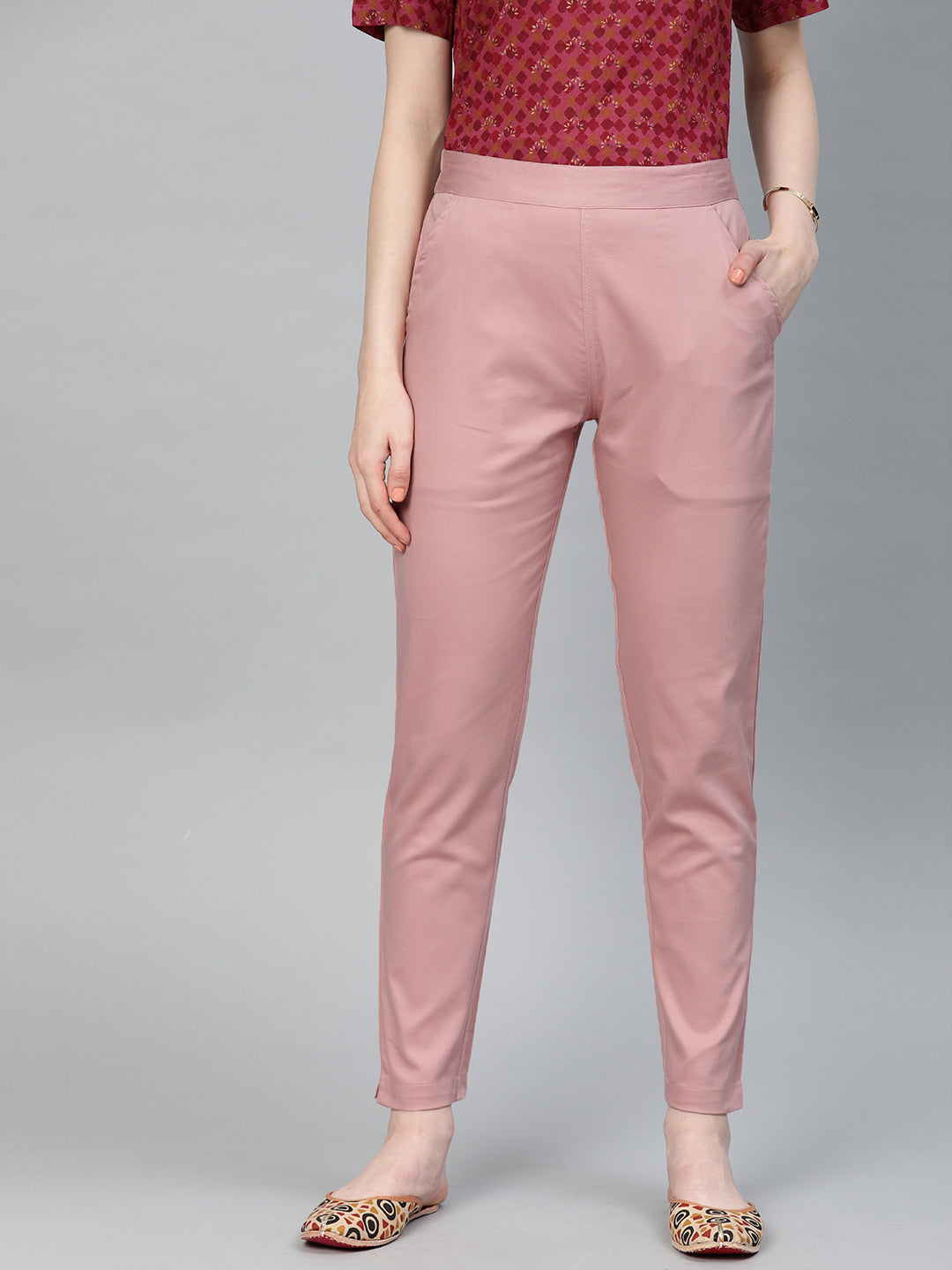 Update 194+ blush pink trousers