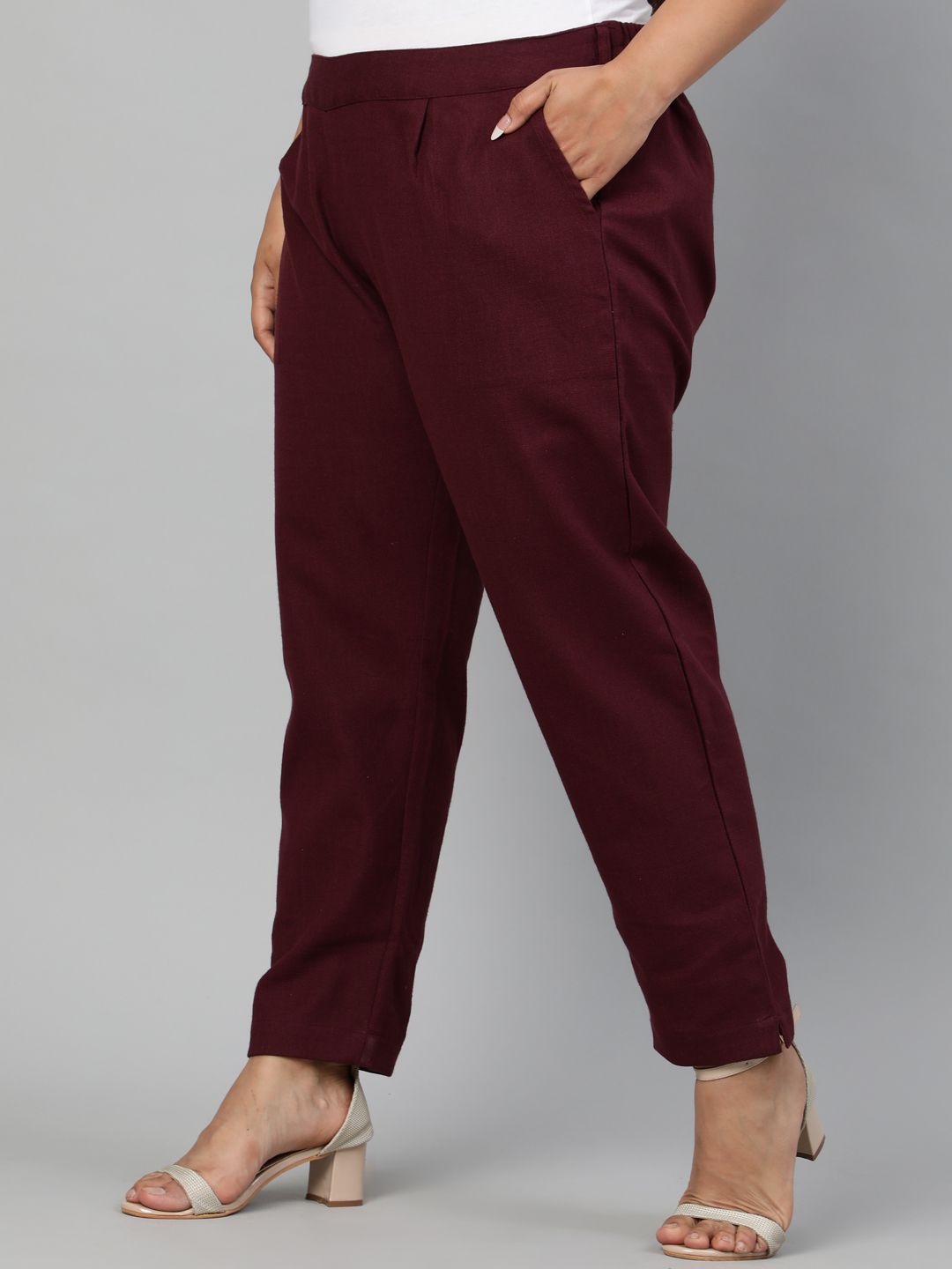 Shop cotton casual pants for ladies