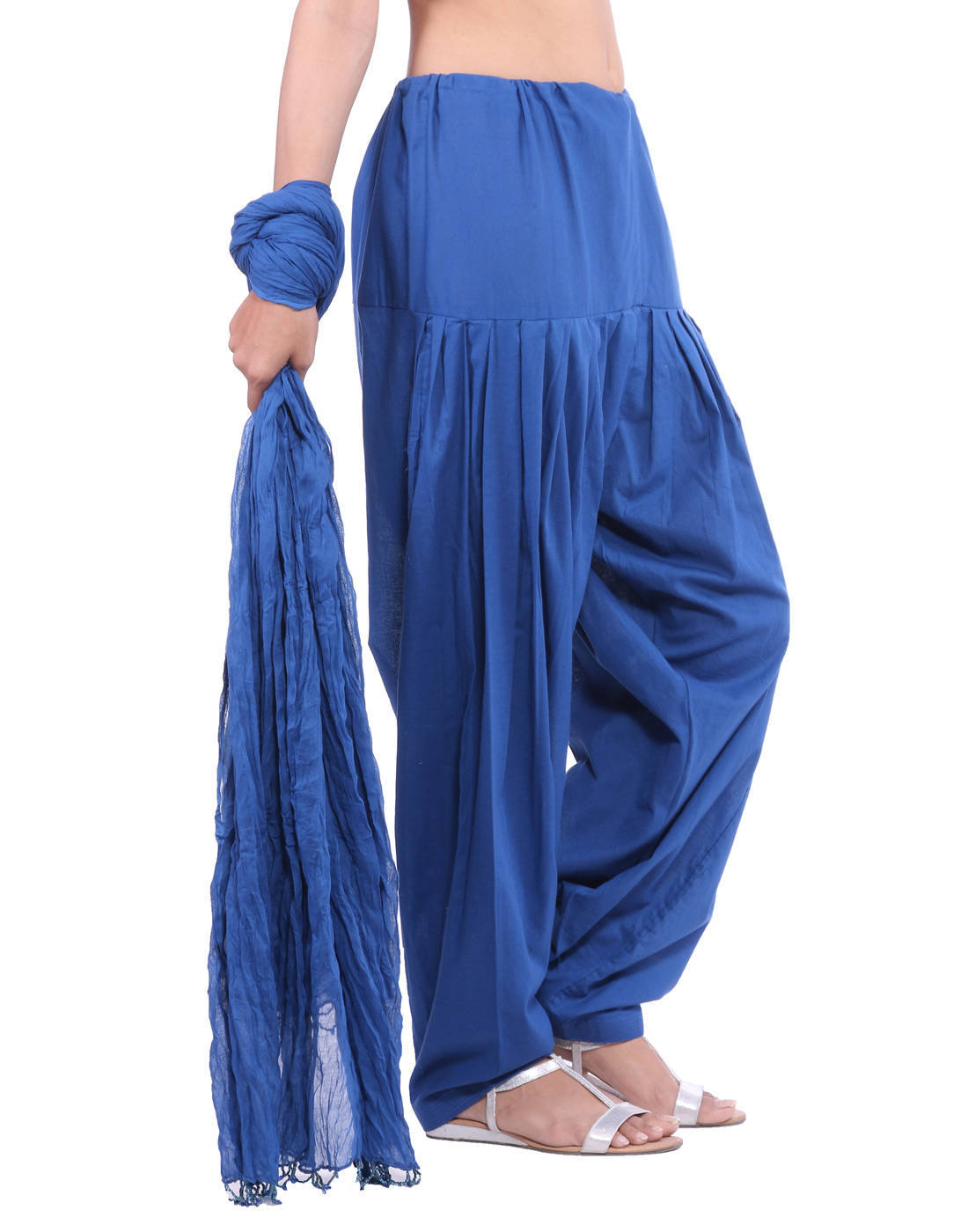 Buy Royal Blue patiala Salwar for Women